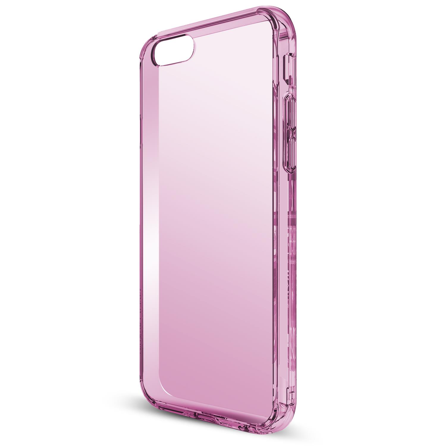 AREA Custodia cover per iPhone SE / 5S / 5 / 5C Area Zero trasparente rosa